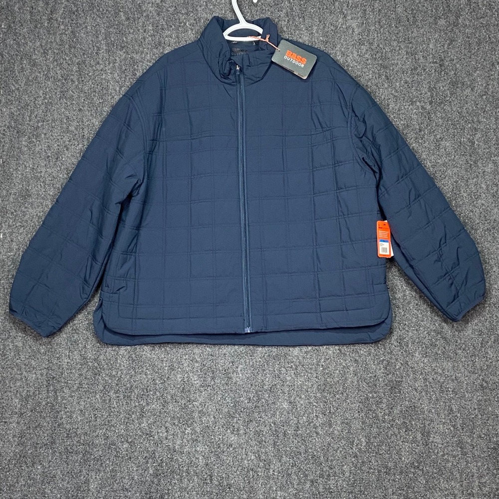 Bass Outdoor Spring Oversized Puffer Jacket Women's XL Big Dipper Blue Coat NWT